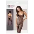 NO:XQSE - Open Net Bodysuit (Black) - M/L