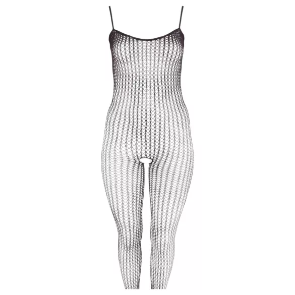 NO:XQSE - Open Net Bodysuit (Black) - M/L