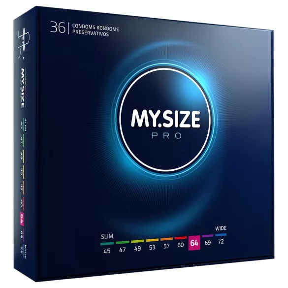 My.Size Pro - Extra-Thin Condoms - 64 mm (36 pack)