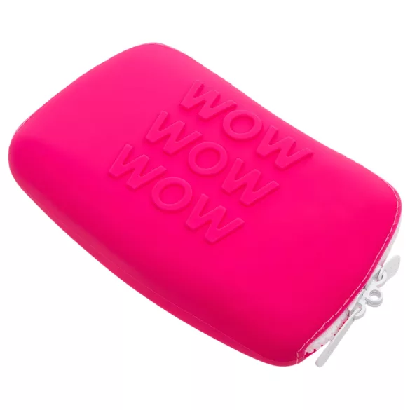 Happyrabbit - sex toy cosmetic bag (pink) - small