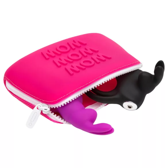 Happyrabbit - sex toy cosmetic bag (pink) - small