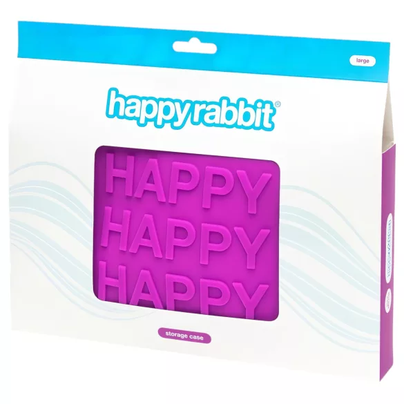 Happyrabbit - Large Purple Sex Toy Case