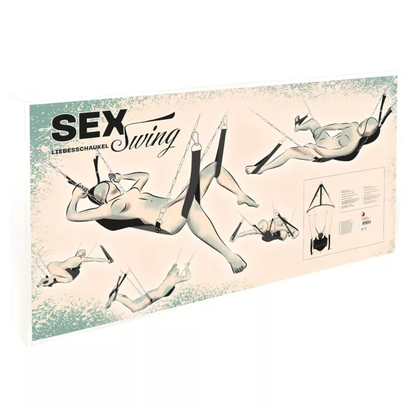 You2Toys Black Love Swing - Intimate Pleasure Harness