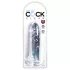 King Cock Clear 6 - suction cup dildo (17.8 cm)"