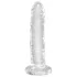 King Cock Clear 6 - suction cup dildo (17.8 cm)"