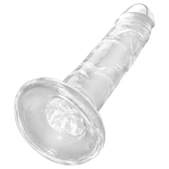 King Cock Clear 6 - suction cup dildo (17.8 cm)"