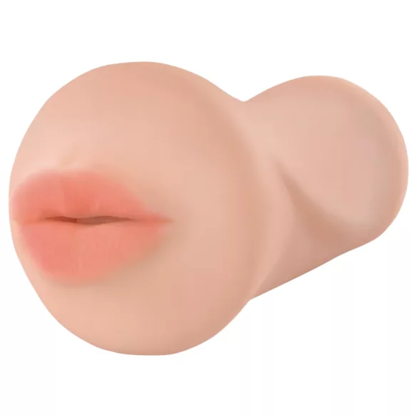 Pipedream - Fuck Me Silly To Go - realistic artificial mouth (flesh-coloured)