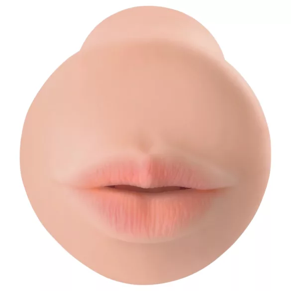 Pipedream - Fuck Me Silly To Go - realistic artificial mouth (flesh-coloured)