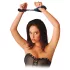 Fetish Fantasy - plush handcuffs (black)