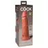 King Cock Elite 8 - Realistic 8 Vibrator (Dark Skin Tone)"