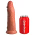King Cock Elite 8 - Realistic 8 Vibrator (Dark Skin Tone)"