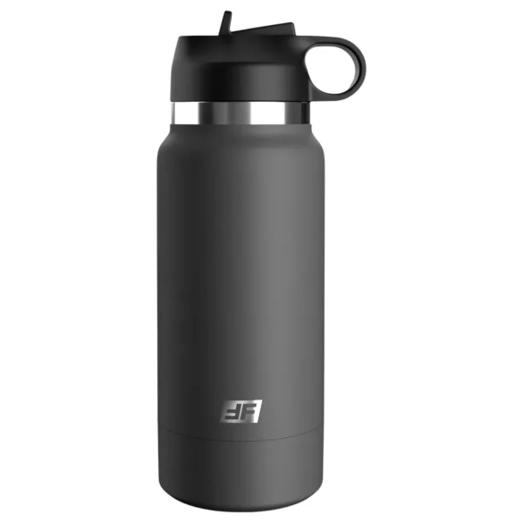 Fuck Flask Secret Delight - realistic vagina in a flask (black-brown)