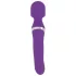 Javida Wand & Pearl - 2-in-1 Massaging Vibrator (Purple)