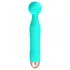 Cuties Mini Wand - Rechargeable, Waterproof Massager Vibrator (Green)