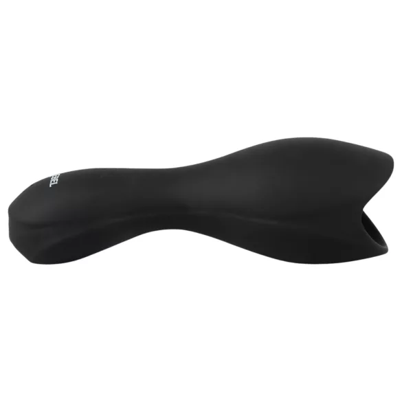 Rebel - glans vibrator with dilator (black)