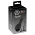 Rebel - glans vibrator with dilator (black)
