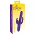 SMILE Triple - rechargeable, triple‑arm rotating-thrusting vibrator (purple)