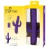 SMILE Triple - rechargeable, triple‑arm rotating-thrusting vibrator (purple)