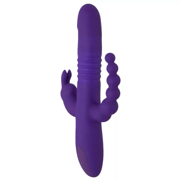 SMILE Triple - rechargeable, triple‑arm rotating-thrusting vibrator (purple)