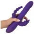 SMILE Triple - rechargeable, triple‑arm rotating-thrusting vibrator (purple)