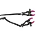 Bad Kitty - Vibrating Panty with Clitoral Clip - Black (S-L)