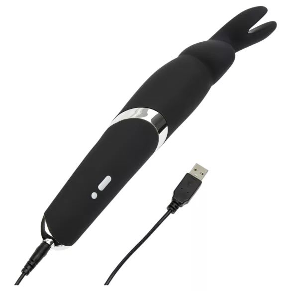 Happyrabbit Wand - Rechargeable Massager Vibrator (Black)
