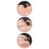 Cleopatra Wand - rechargeable massaging vibrator (black)