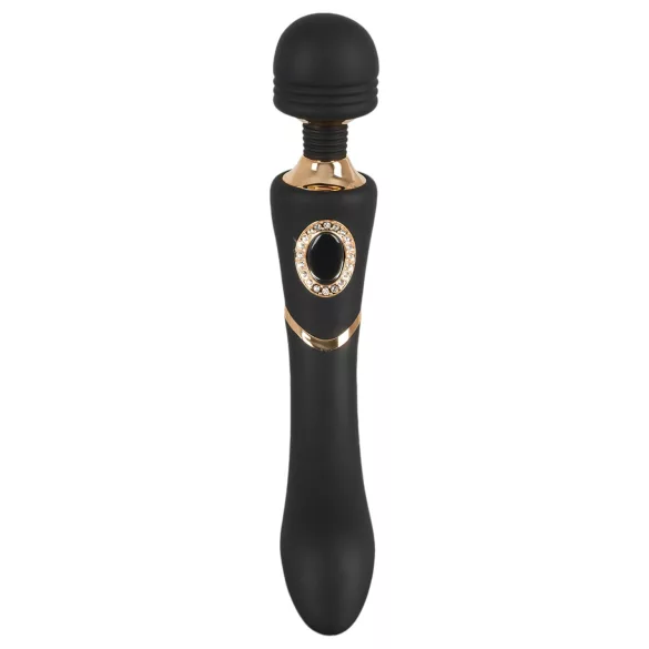 Cleopatra Wand - rechargeable massaging vibrator (black)