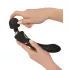 Cleopatra Wand - rechargeable massaging vibrator (black)