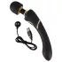 Cleopatra Wand - rechargeable massaging vibrator (black)
