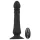 Black Velvets - rechargeable thrusting anal vibrator (black)