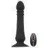 Black Velvets - rechargeable thrusting anal vibrator (black)