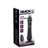 Black Velvets - rechargeable thrusting anal vibrator (black)