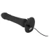 Black Velvets - rechargeable thrusting anal vibrator (black)