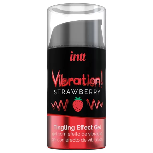 Intt Vibration! - liquid vibrator - strawberry (15 ml)