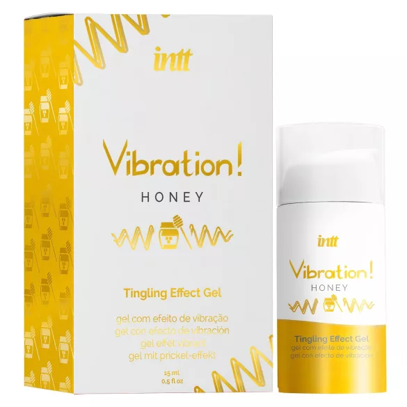 Intt Vibration! - liquid vibrator - honey (15 ml)