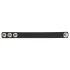 Pulselock Forge - adjustable snap‑fastening silicone cock ring (black) - 200 mm