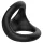 Pulselock Taur - contoured penis and testicle ring (black)
