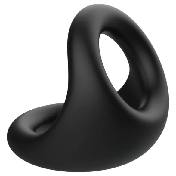 Pulselock Taur - contoured penis and testicle ring (black)