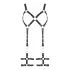 ZADO - Leather Body Harness - Black - L/XL