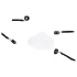 ZADO - Black Leather Bed Restraint Set