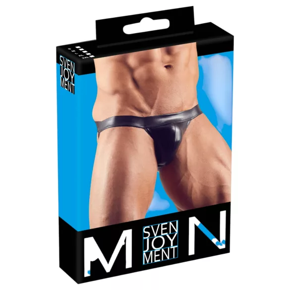 Svenjoyment – Shiny Black Jockstrap