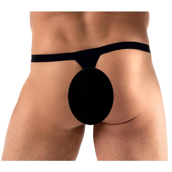 Svenjoyment - Men's Black Rhinestone Thong - M