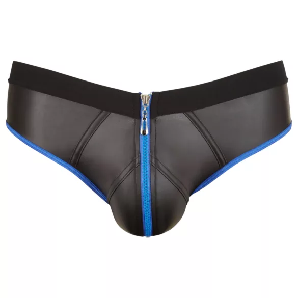 Svenjoyment - Open Jock Briefs (Black-Blue) - L