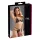 Cottelli - Open Lace Set (Black)  - XL