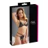 Cottelli - Open Lace Set (Black)  - XL