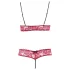 Cottelli - Seductive Lace Bra Set (Red) - M