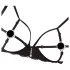 Abierta Fina - Sparkling Lace Enchantment - Bra Set (Black) - XL