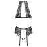 Kissable - Halter Neck Lace Bra Set (Black)
