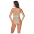 Cottelli - lace lingerie set (green)